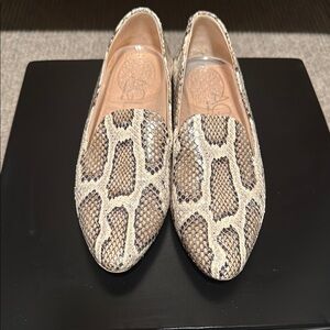 Snakeskin Patterned Women's Loafers AGL